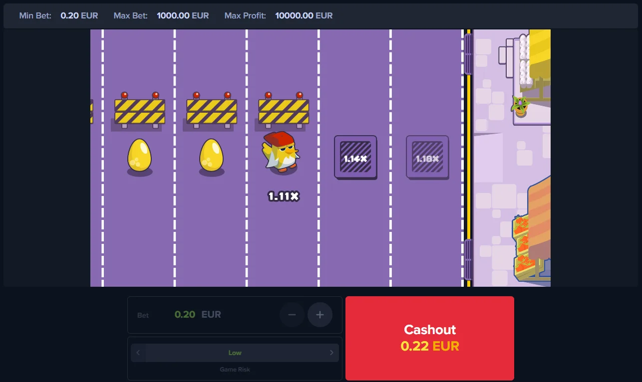 Chicken Cross Game