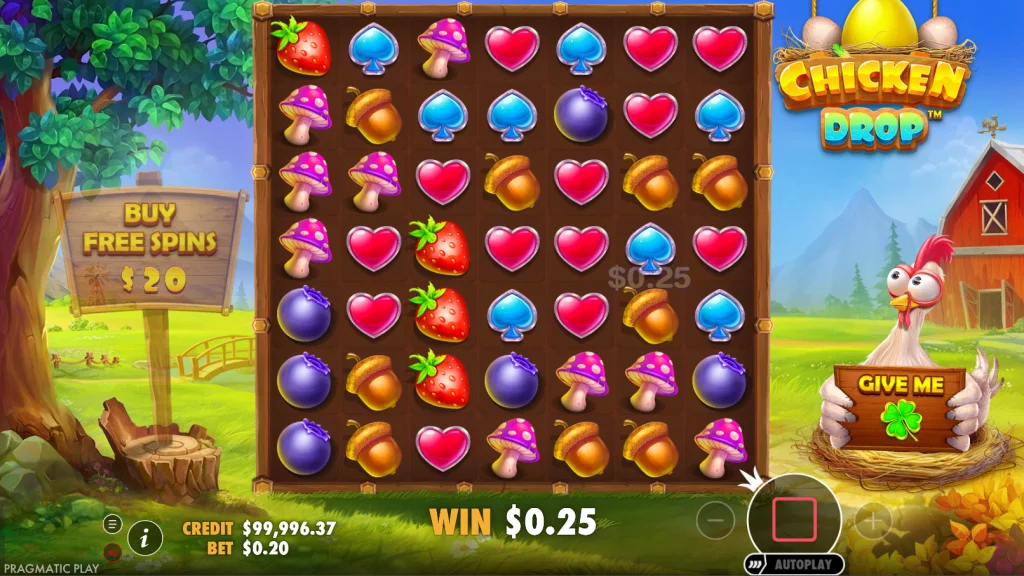 Chicken Drop Game