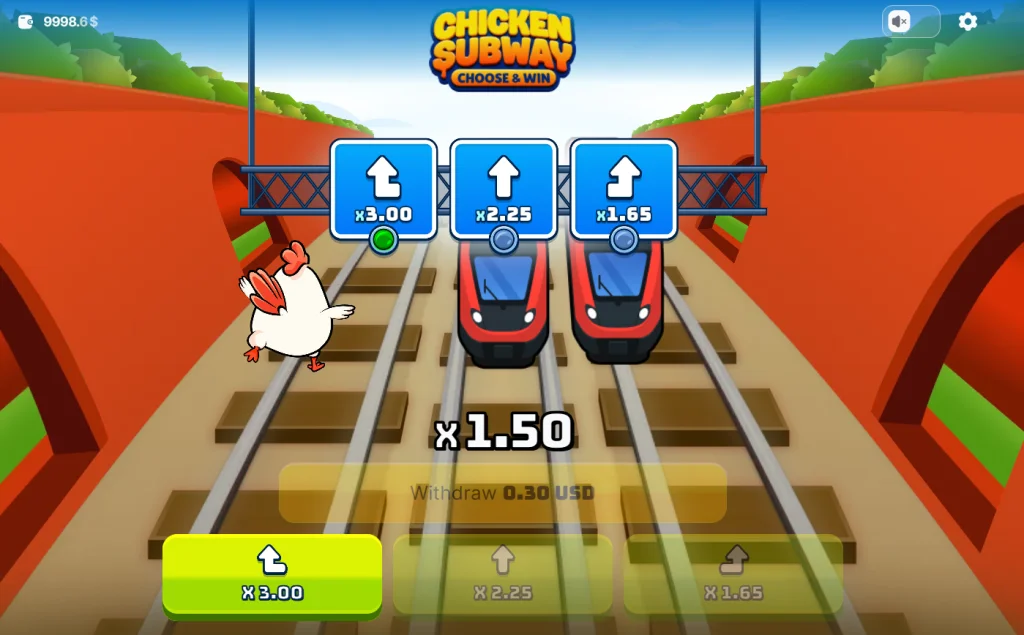 Chicken Subway Game Demo