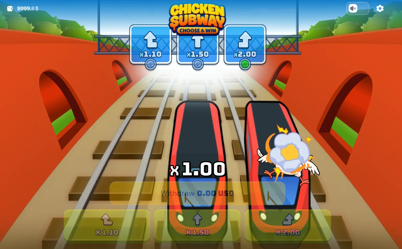 Chicken Subway Game