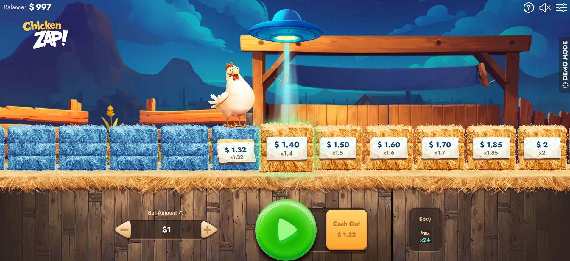 Chicken Zap game demo