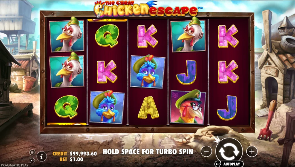 The Great Chicken Escape game casino